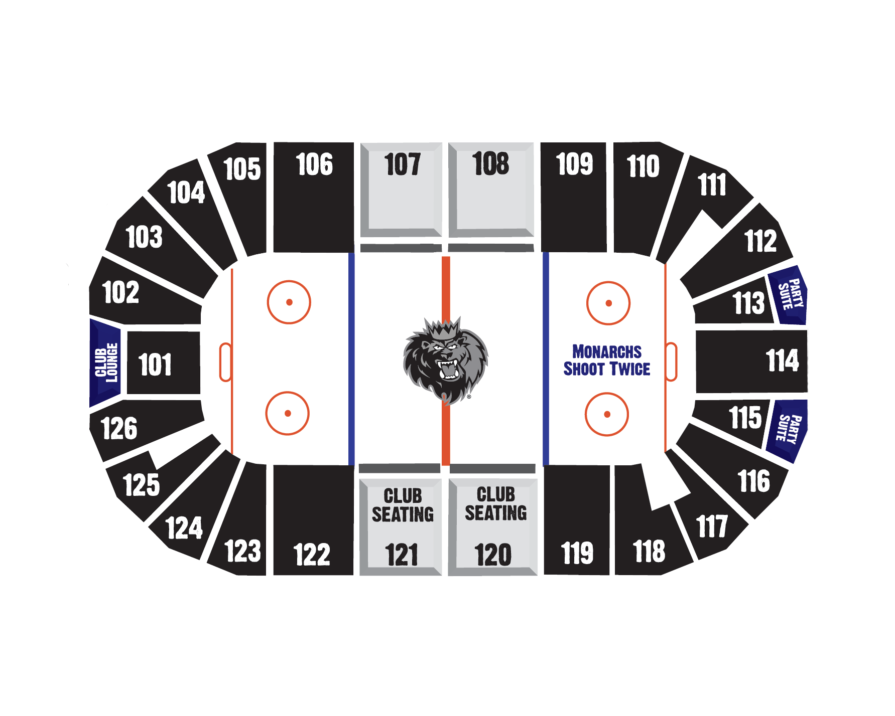 Manchester Monarchs Seating Chart